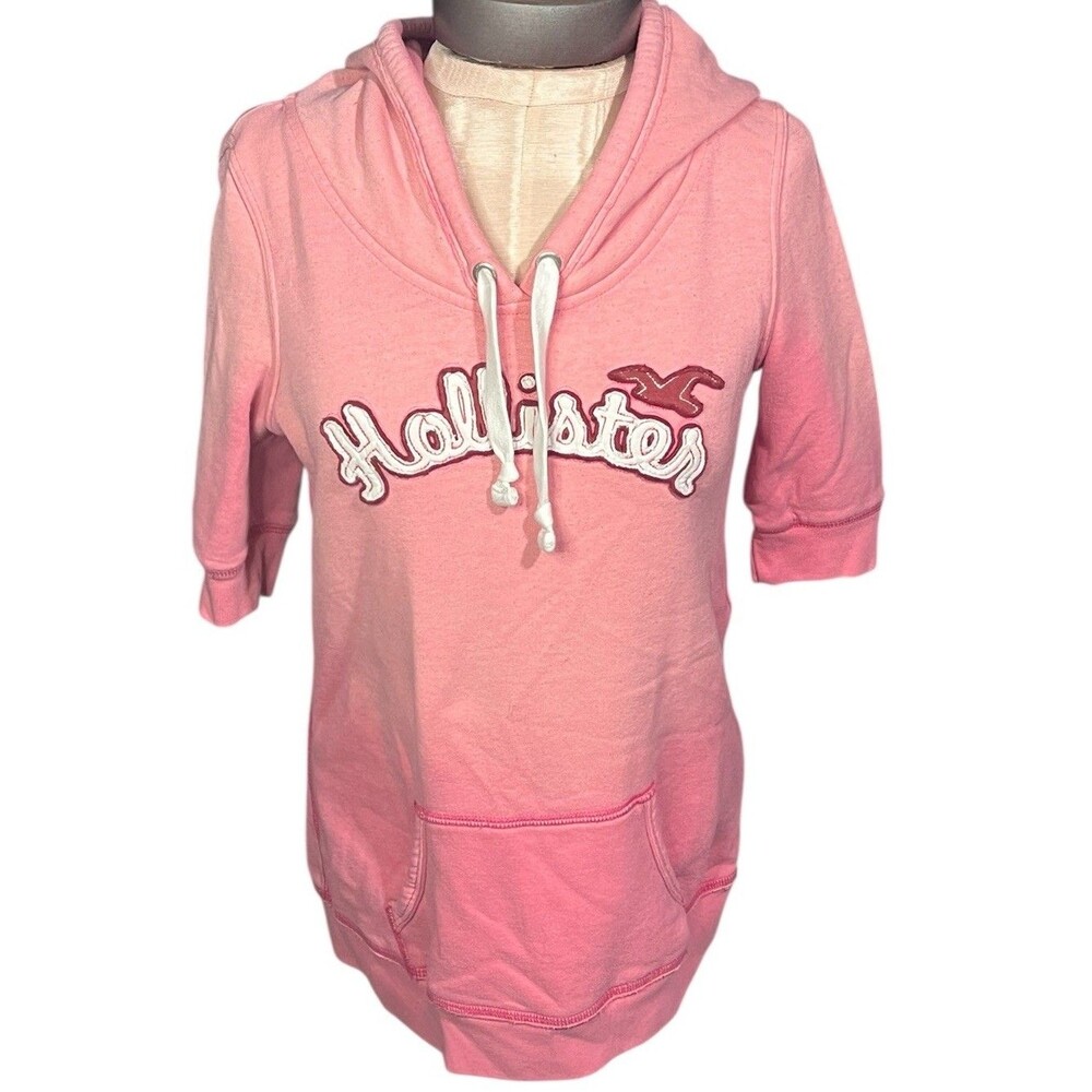 Hollister Y2K Pink Ombré Hoodie w/Kangaroo Pocket Size Medium